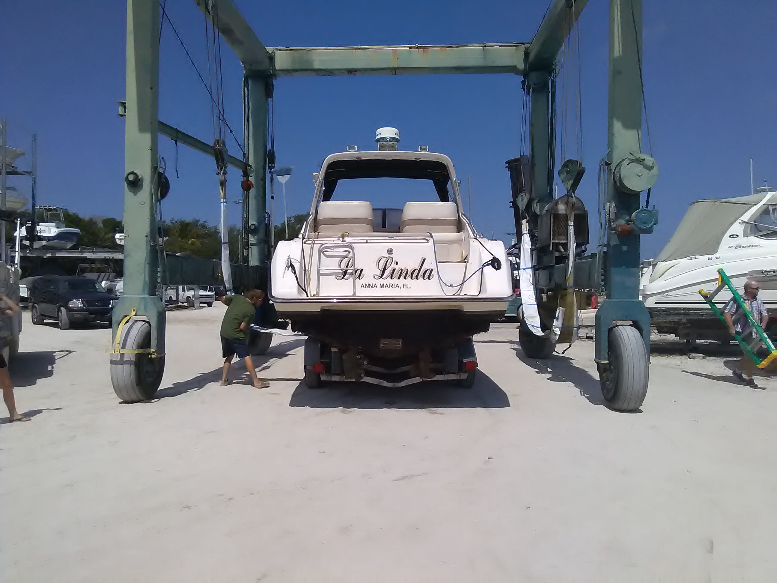 ship a Boat on trailer